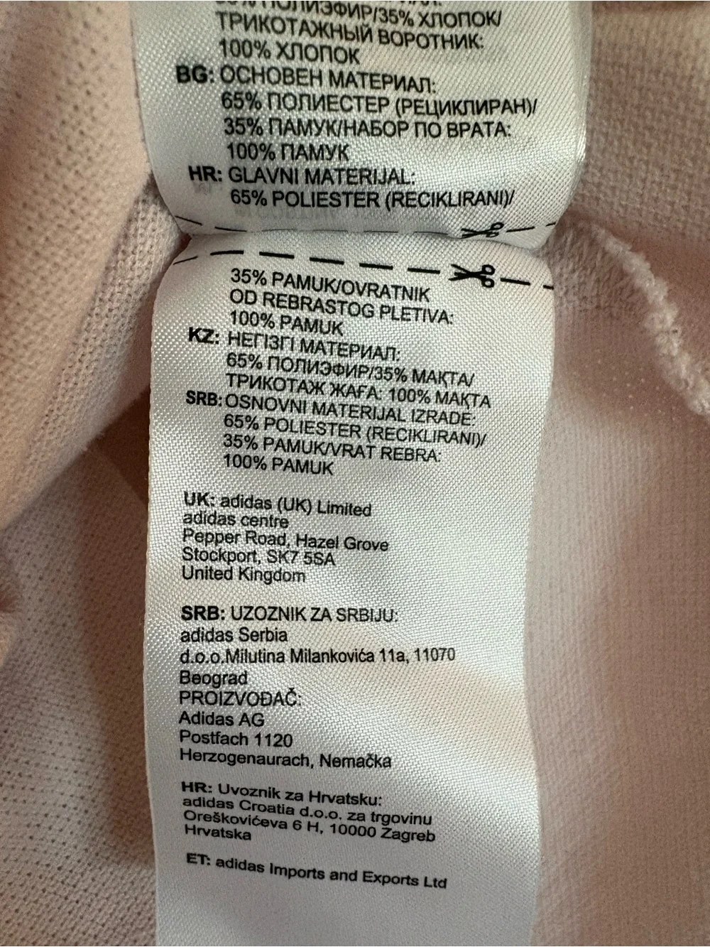 Sleeveless V-Neck Tennis Luxe Dress in Light Pink - Picture 8 of 8